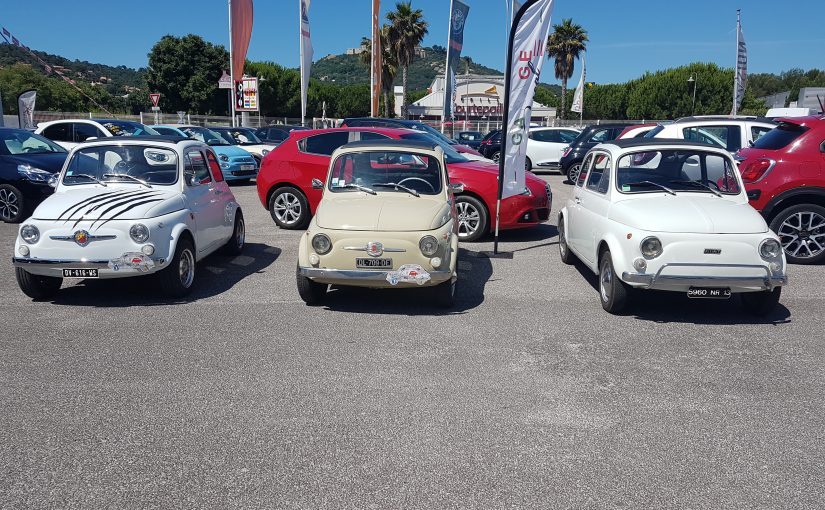 RETROUVAILLES ENTRE FIAT 500